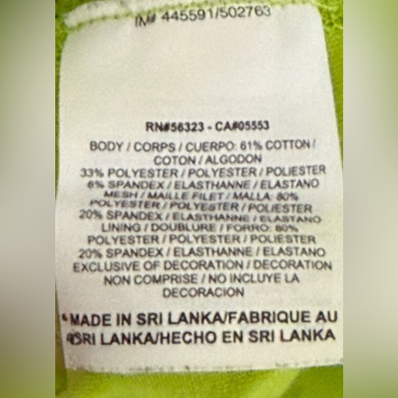 🪅Nike DriFIT Green Racerback Tank Top - Picture 9 of 10